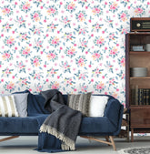 Roses and Peonies Wallpaper